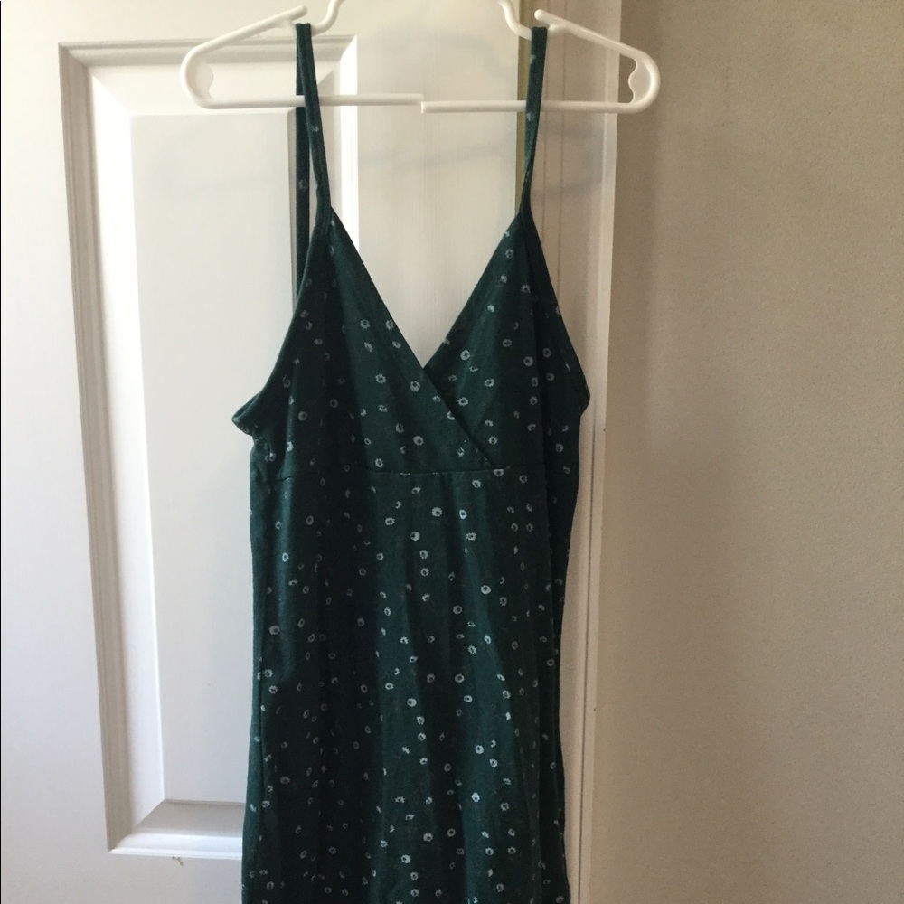 Green Floral Brandy Melville Dress